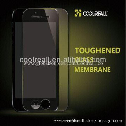 0.3mm Tempered-glass Customized Mobile Phone Screen Protector, 9H Hardness